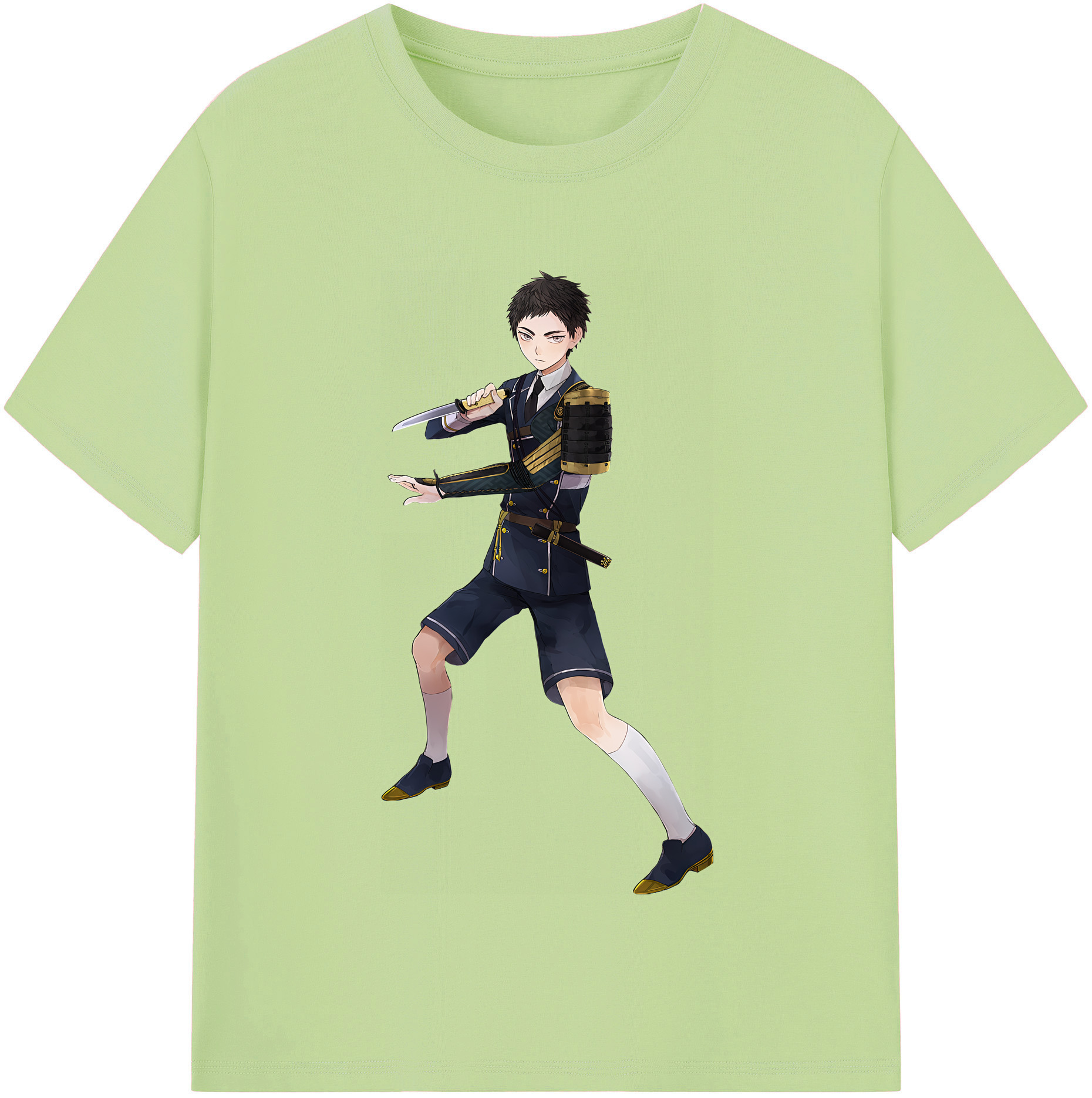 （画像用） 刀剣乱舞 Touken Ranbu 綿100％半袖Tシャツ（フロントプリント）